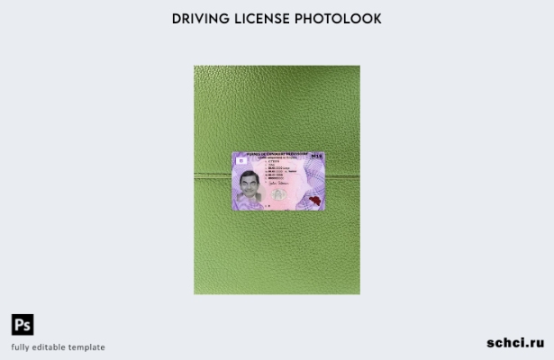 цифровая загрузка бельгийского временного водительского удостоверения, фотоизобр